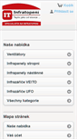 Mobile Screenshot of infrapanely-it.cz